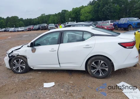 2021 Nissan Sentra Sv Xtronic Cvt из США, поврежденный, VIN 3N1AB8CV1MY307311